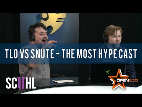 TLO vs Snute - The most HYPE cast ever - Dreamhack Open 2016