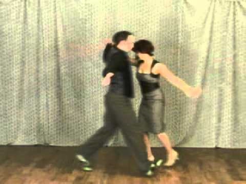 Leon And Esther Jam Part 1 - Side-pass With Heel And Toe Slide - Lindy Hop Lesson, Evita Arce #1047