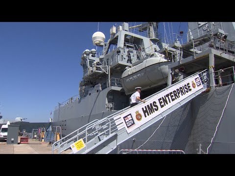 HMS Enterprise Takes Command Of Key NATO Maritime Force | Forces TV