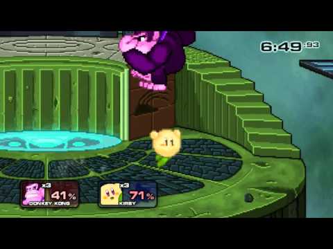 [SSF2 v0.9b] Old Matches part 1 (Kirby, Zelda, Mario gameplay)
