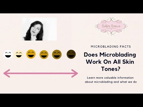 Does Microblading Work On All Skin Tones?