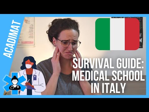 Medical School in Italy: Survival Guide (Watch if you Enroll)