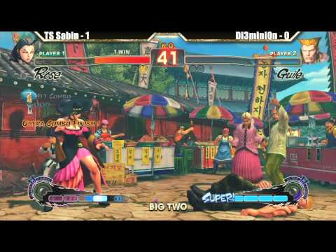 SSF4 AE 2012 Losers Final TS Sabin vs Dieminion - Big Two #9 Tournament