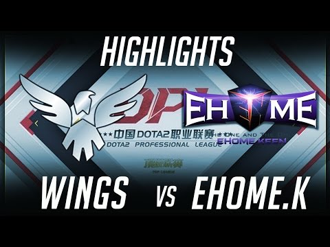 Wings vs EHOME.KEEN DPL 2017 Highlights Dota 2 by Time 2 Dota #dota2