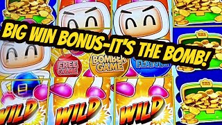 BIG WIN BONUS ON NEW BOMBERMAN BY KONAMI
