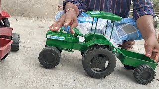 Green colour tractor unboxing video Sony Cars And Trucks 