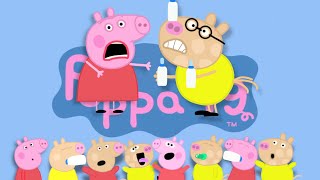 Peppa Pig have babies with pedro pony  peppa pig i