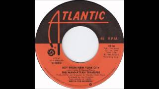 Manhattan Transfer - Boy From New York City - Billboard Top 100 of 1981