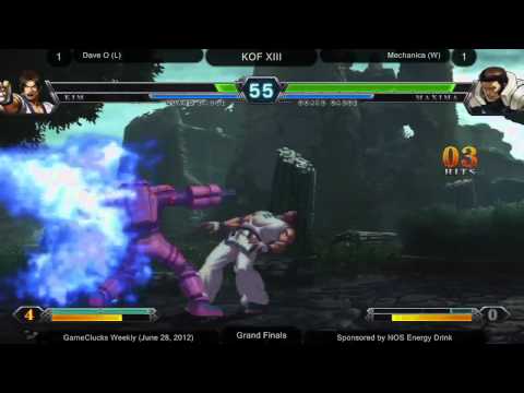 Dave O vs Mechanica - Grand Finals - KOF XIII - Thursdays @ GameClucks - GCFGL W17