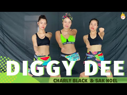 DIGGY DEE - Sak Noel, Charly Black| Zumba Choreo | by Vicky