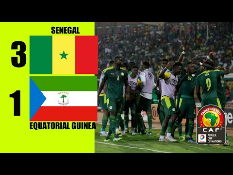 Senegal vs Equatorial Guinea 3-1 AFCON 2021 | Highlight Senegal vs Equatorial Guinea 3-1 2022