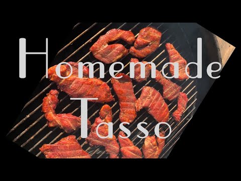 Homemade Tasso in a UDS
