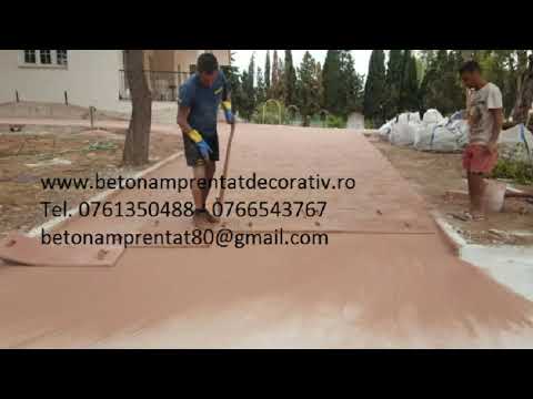Beton Amprentat Valea Dragului -Giurgiu Tel.0761350488 -0766543767