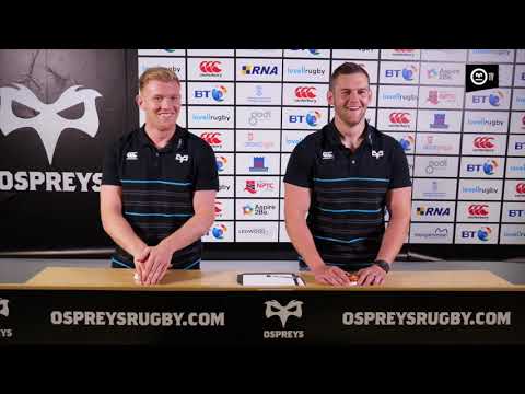 Ospreys TV: Euro Head2Head - Sam Cross V Dan Lydiate