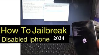 How To Jailbreak Disabled iPhone 2024 |  Checkrain Patched Windows