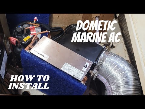 HOW TO || Install a Marine AC || Domestic 16000 BTU Marine Air Conditioning || Captain Chris Knapp