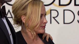 Eric White and Patricia Aquette Fashion - Golden Globes 2016 video