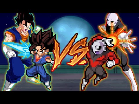 Sprite animation-Vegito vs Jiren!!! (made in Android)