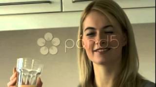 Blonde Swallowing OJ improved