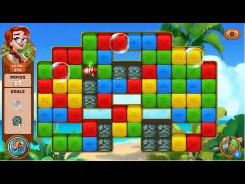 Lost Island Blast Adventure Level 254 - No Boosters