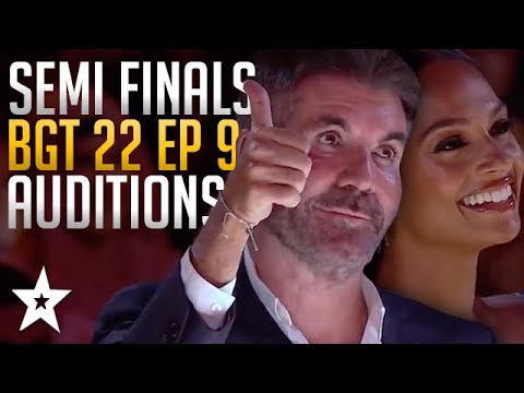 BRITAIN'S GOT TALENT 2022 All Semi Final LIVE Auditions Episode 9