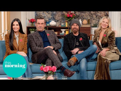 Hollywood Stars Demi Moore, Jon Hamm, Billy Bob Thornton & Ali Larter! | This Morning