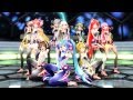 【MMD】ボカロ・アペンド娘 で「One・Two・Three 」※Full.ver 