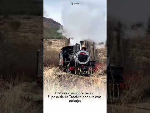 El silbato que corta el viento cordillerano y ese andar inconfundible. La Trochita sigue recorriendo