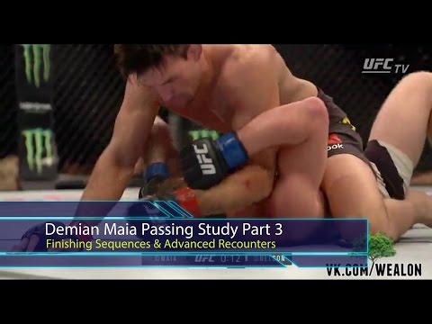 BJJ Scout: Demian Maia Study Part 3 - Finishing Sequences & Advanced Recounters