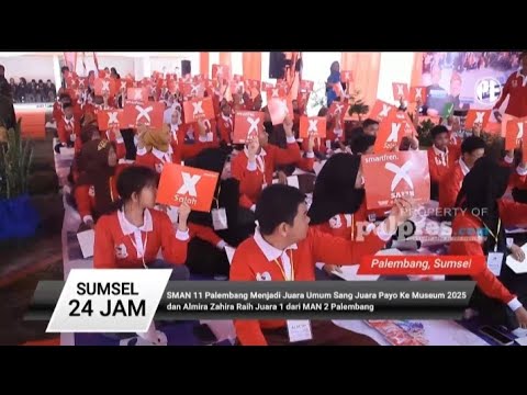 SMAN 11 Palembang Menjadi Juara Umum Sang juara 2025