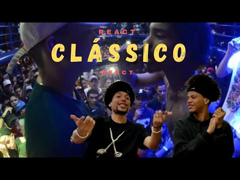 |#2 REACT CLÁSSICO 🔥| Nicolas Walter,Krawk e Kant x César,Dudu e Araps -SEMIFINAL 1ª Batalha de trio