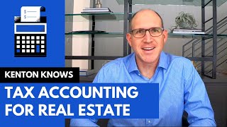 Tax Accounting for Real Estate #realestate #realestateaccounting #accounting