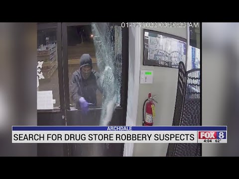 Search continues for Archdale drug store robbery suspects