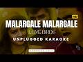 Malargale Malargale Unplugged Karaoke With Lyrics A R Rahman Love Birds Tamil Karaoke 2025