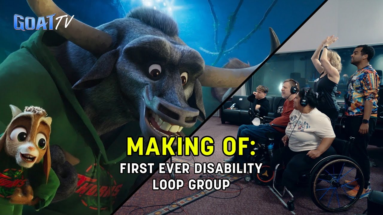 Miniature de la vidéo GOATtv: First Ever Disability Loop Group du film Goat - rêver plus haut