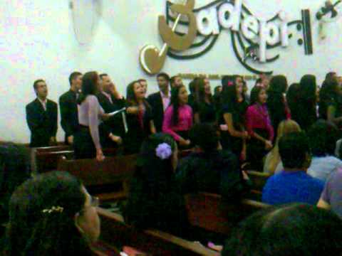 Coral Vencedores por Cristo - Com Cristo vou morar no céu