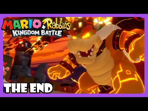 mario + rabbids kingdom battle the ultimate boss mega dragon bowser