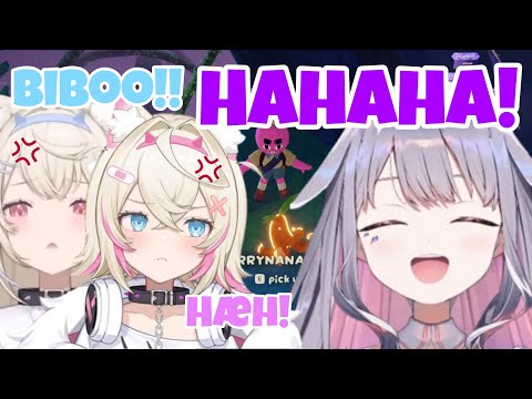 Biboo being a absolute menace to FUWAMOCO [Koseki Bijou / HololiveEN]