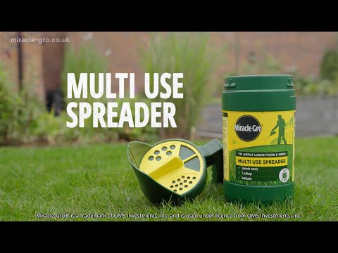 Miracle-Gro® Multi Use Compact Spreader | Easy Lawn Feeding & Grass Seed Application