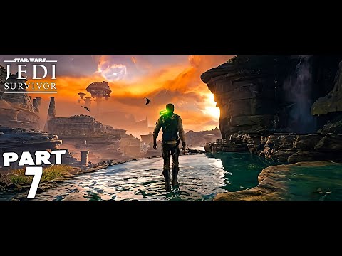 STAR WARS JEDI SURVIVOR PS5 Walkthrough Gameplay Part 7 - THE FOREST GATE (FULL GAME)
