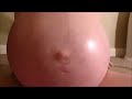 Just Oiling Up Her Belly