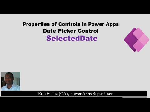 Power Apps Date Picker control - SelectedDate Property