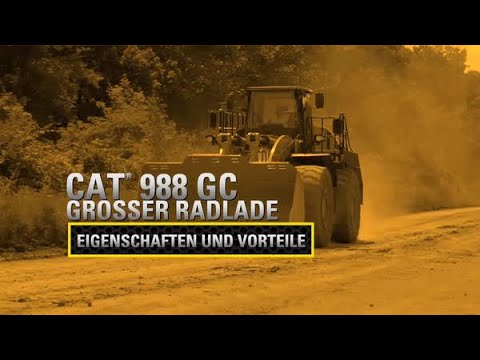 Vorstellung per Video: großer Radlader 988 GC (YouTube)