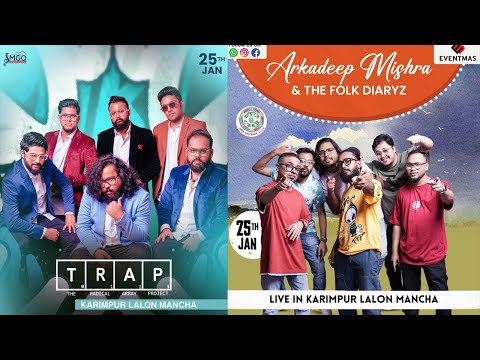 The Folk Diaryz & T.R.A.P band  live at "AHARE TEHATTA" utshav 2025