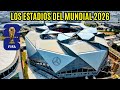  Los IMPONENTES ESTADIOS del Mundial Estados Unidos/México/Canadá 2026 (Sedes y Partidos)