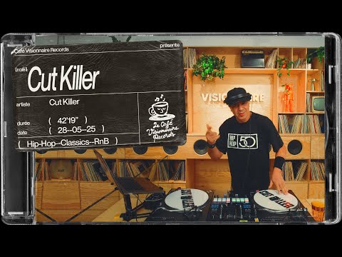 Un café et Cut Killer | DJ Set exclusif @Café Visionnaire Records (Hip-Hop, Classics, RnB, Groove)