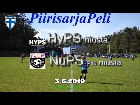 U3 Piirisarjapeli 3.6.2019 HYPS Musta P09 vs NuPS P10 Musta