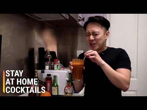 檢疫雞尾酒。我試著在家裡調製酒吧飲料 (Quarantine Cocktails: I Tried Improvising Bar Drinks at Home)