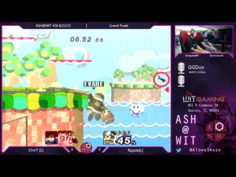 Oro!? (Roy) vs. Ripple (Pit, Dedede) - ASH@WIT #26 PM Grand Finals
