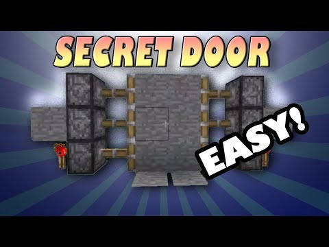 How to Make Secret Door In minecraft - NO MOD NEEDED 1.5.2